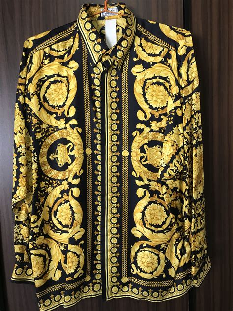 versace silk shirt australia|men's vintage versace silk shirts.